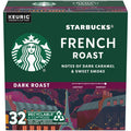 Starbucks French Roast K-Cup Pods - Bold 100% Arabica