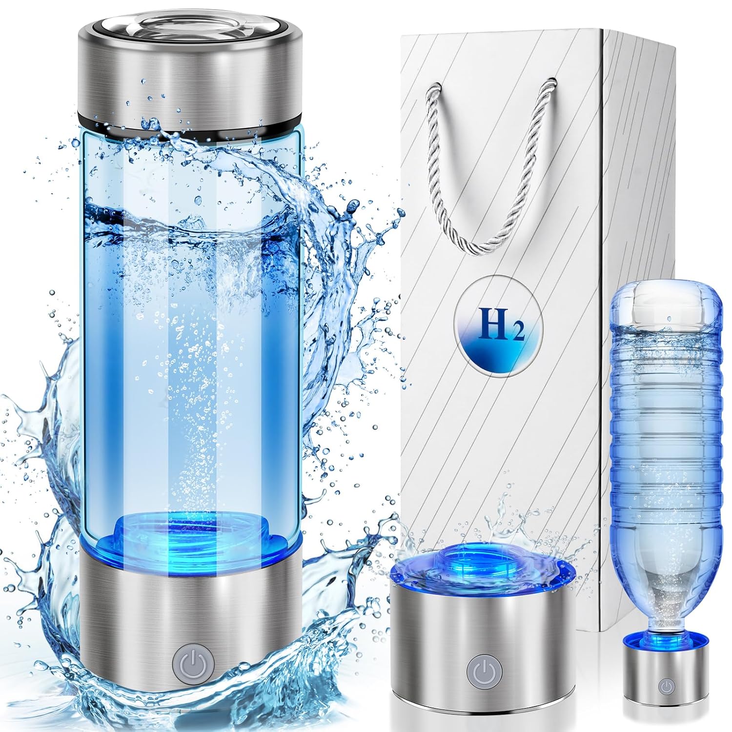 Beyn Hydrogen Water Bottle with Advanced SPE PEM Technology
