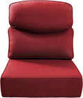 Luxury 24x24x6 Smile Outdoor Cushions Set - Deep Seat Comfort