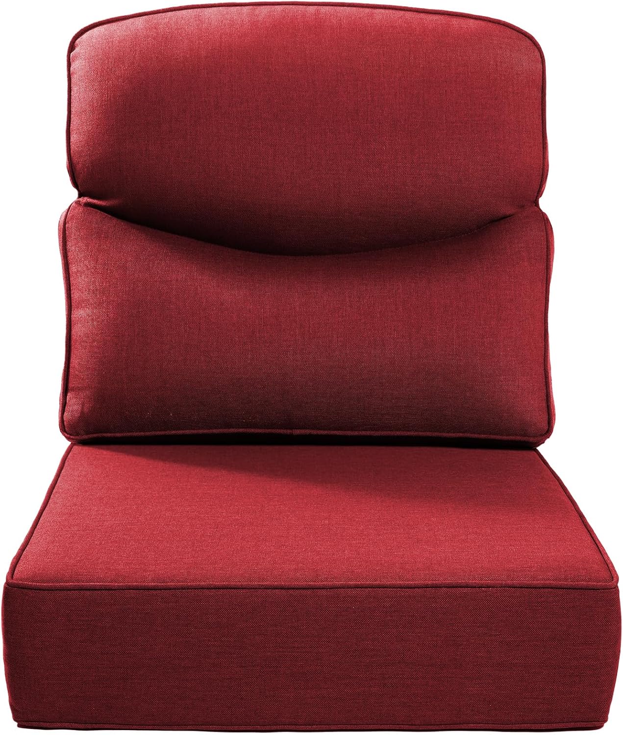 Luxury 24x24x6 Inch Smile Outdoor Cushions for Deep Seating