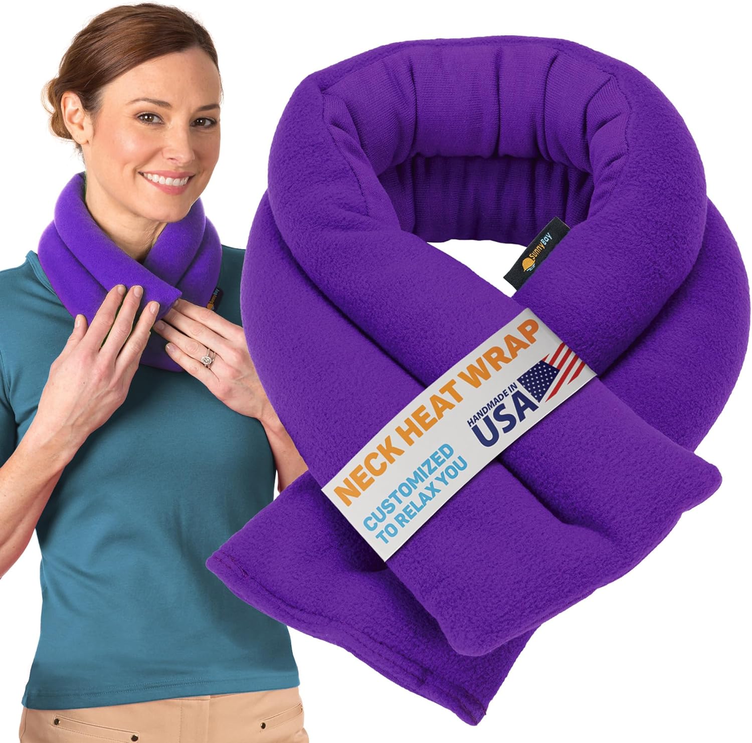 SunnyBay Microwave Heating Pad for Neck and Shoulder Relief