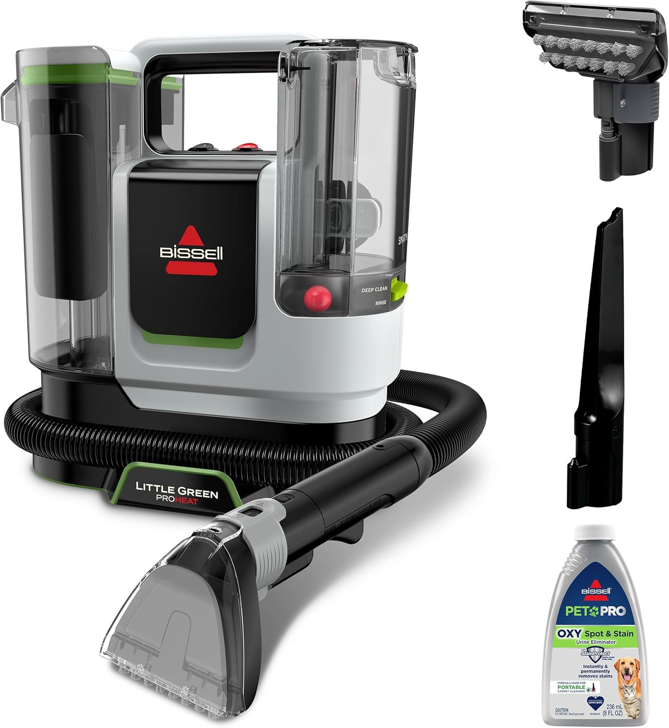 BISSELL Little Green ProHeat SmartMix Portable Deep Cleaner