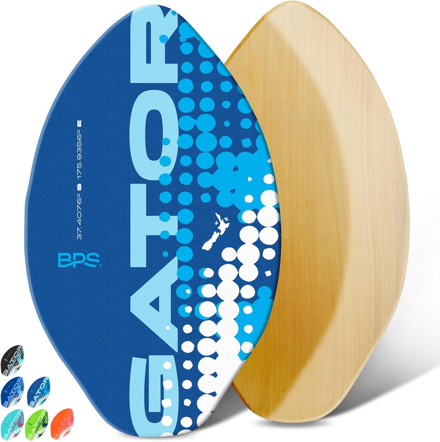 Gator Skimboard with EVA Grip Pad for Kids and Adults 30ft to 40ft