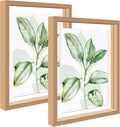 CORE ART 12x16 Floating Picture Frame Set of 2 - Versatile Wall