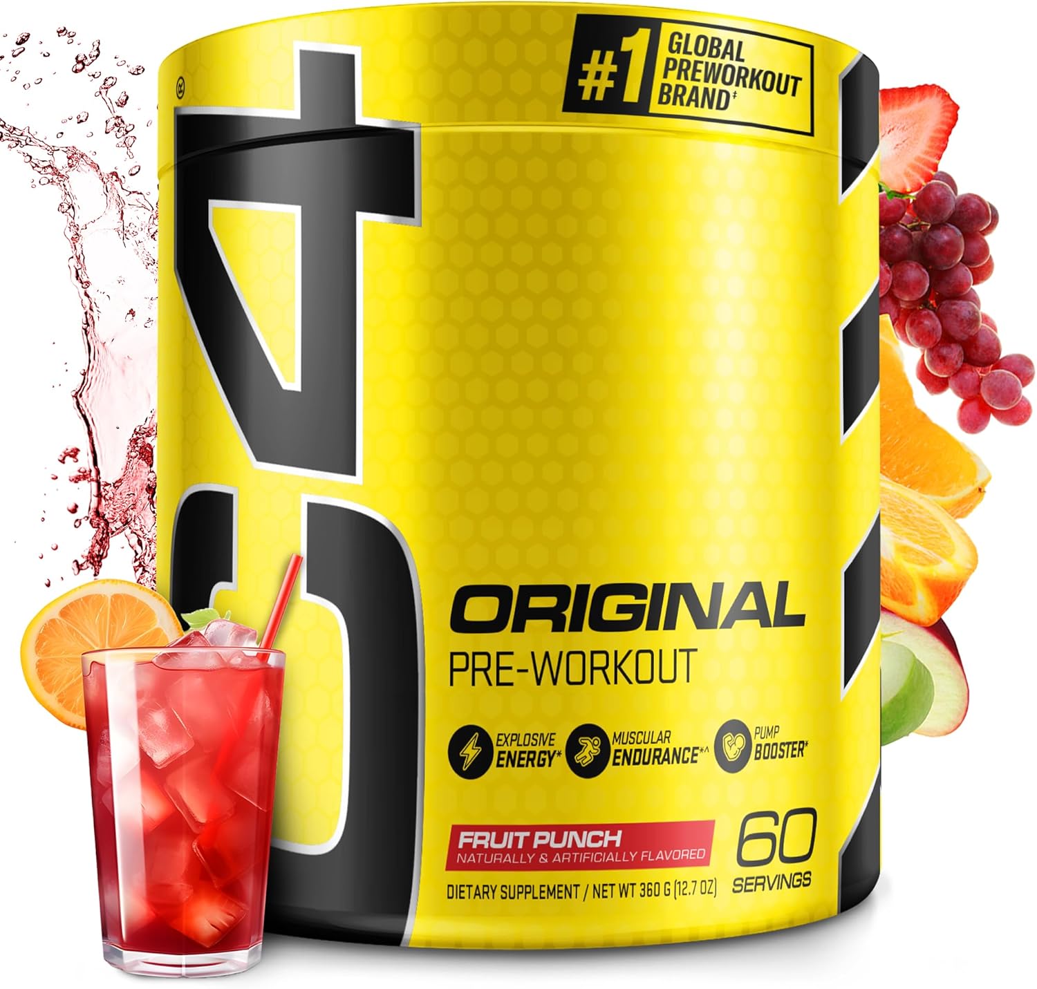 C4 Original Pre Workout Powder for Energy and Endurance Boost