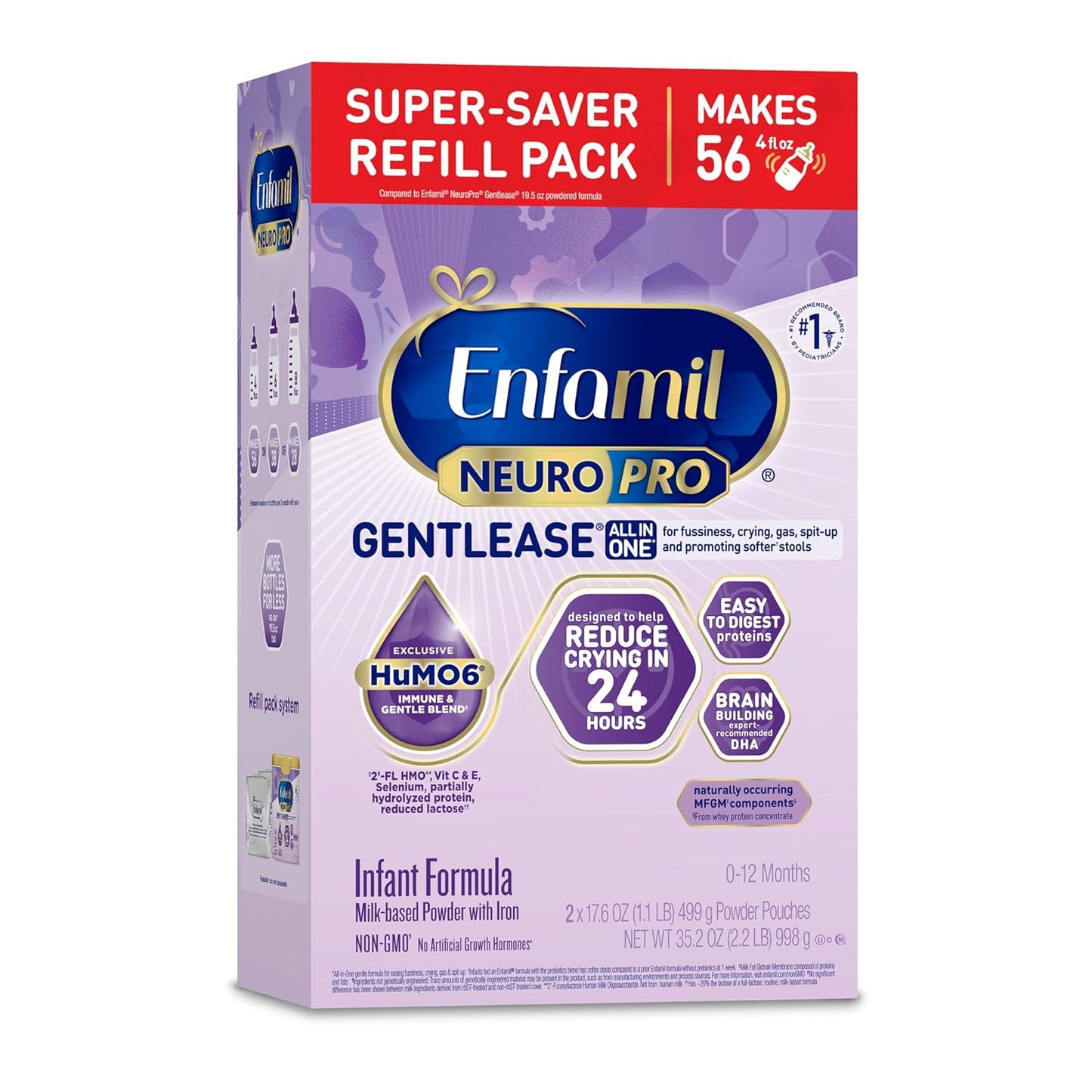 Enfamil NeuroPro Gentlease Baby Formula for Fussiness Relief