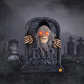 Halloween Animatronic Zombie Tombstone Scary Skeleton Decor