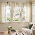 Weslie Boho Curtains 63 Inch Light Filtering Drapes for Home