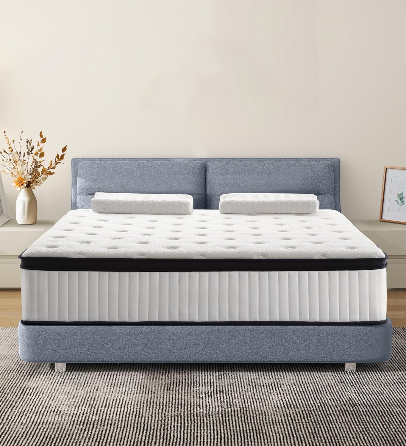 10 Inch Full Size Memory Foam and Springs Hybrid Mattress Review