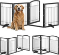Vantas Folding Pet Gate 96 in Wide, 30 in Tall - No-Assembly