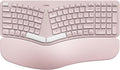 Wireless Ergonomic Split Keyboard Pink - Natural Typing