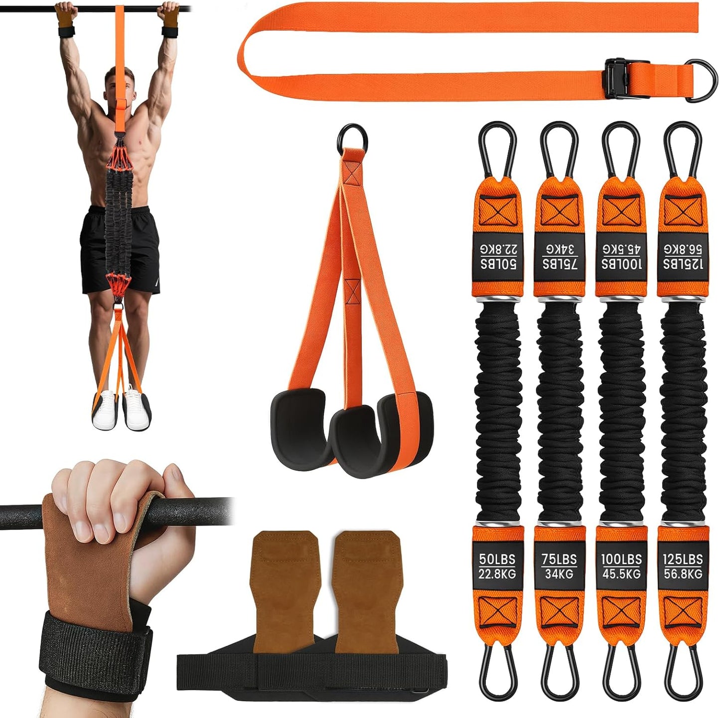 Pull Up Assistance Bands for Strength Training and Fitness