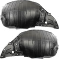 TRQ Front Inner Fender Liner Set Compatible with 2009-2020 Nissan 370Z