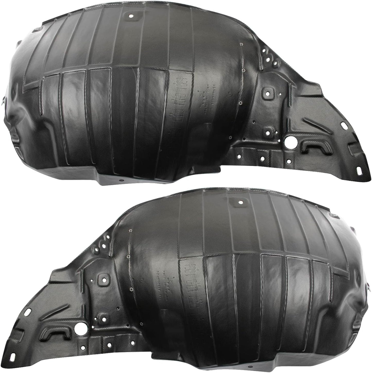 TRQ Front Inner Fender Liner Set for 2009-2020 Nissan 370Z