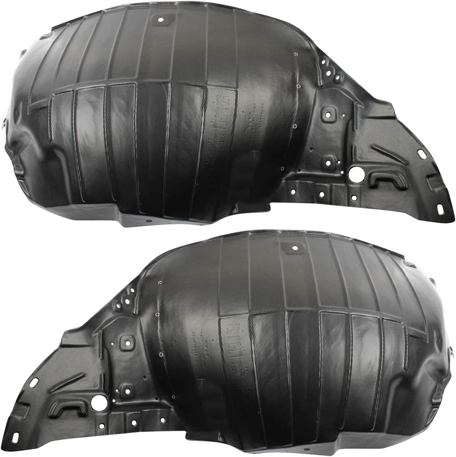 TRQ Front Inner Fender Liner Set for 2009-2020 Nissan 370Z