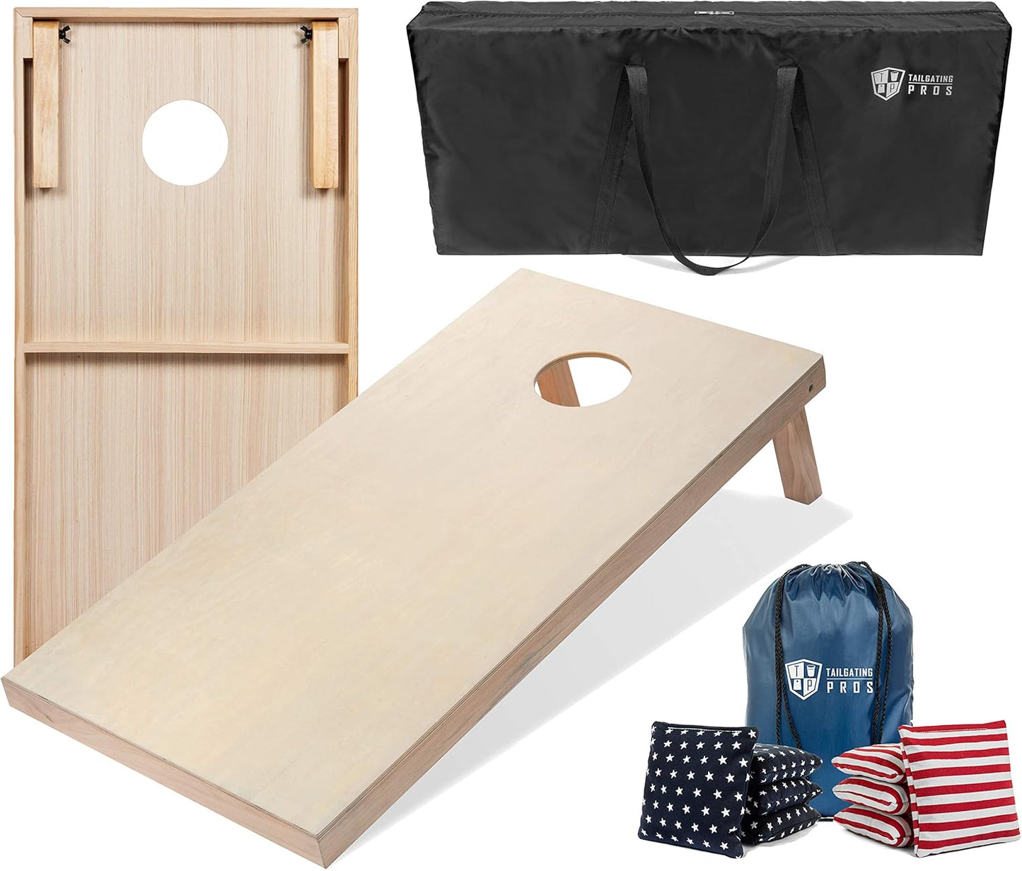 Tailgating Pros Cornhole Boards - Perfect for Outdoor Fun