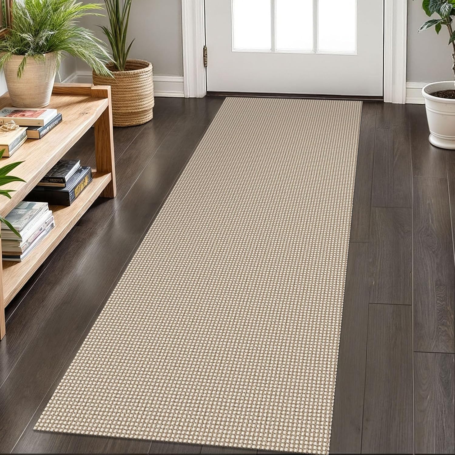 KOZYFLY 2x6 ft Washable Kitchen Runner Rug for Hallways
