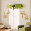 Cat Wall Shelves and Perches Set of 7 - Vertical Playground for Cats