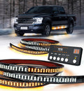 70in Emergency Strobe Lights Strip - Bright Flexible Running Board