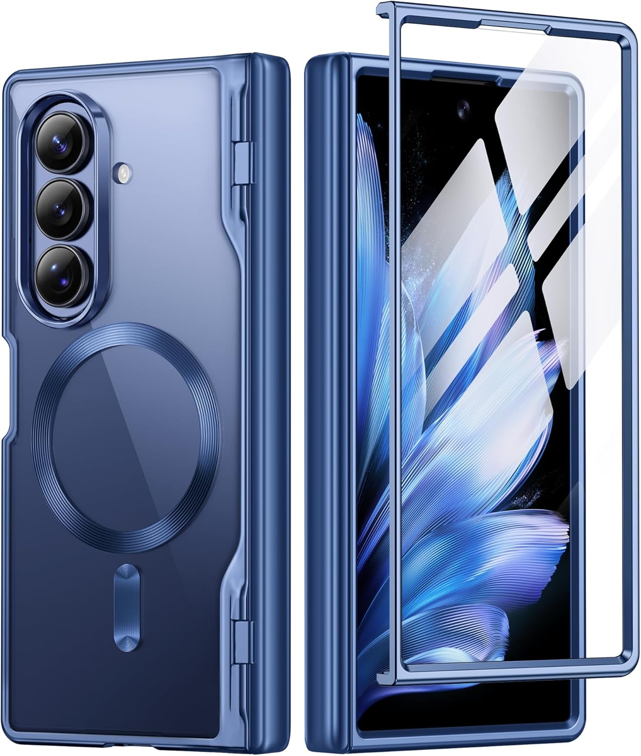 BERFY Galaxy Z Fold 7 Case with MagSafe and Hinge Protection