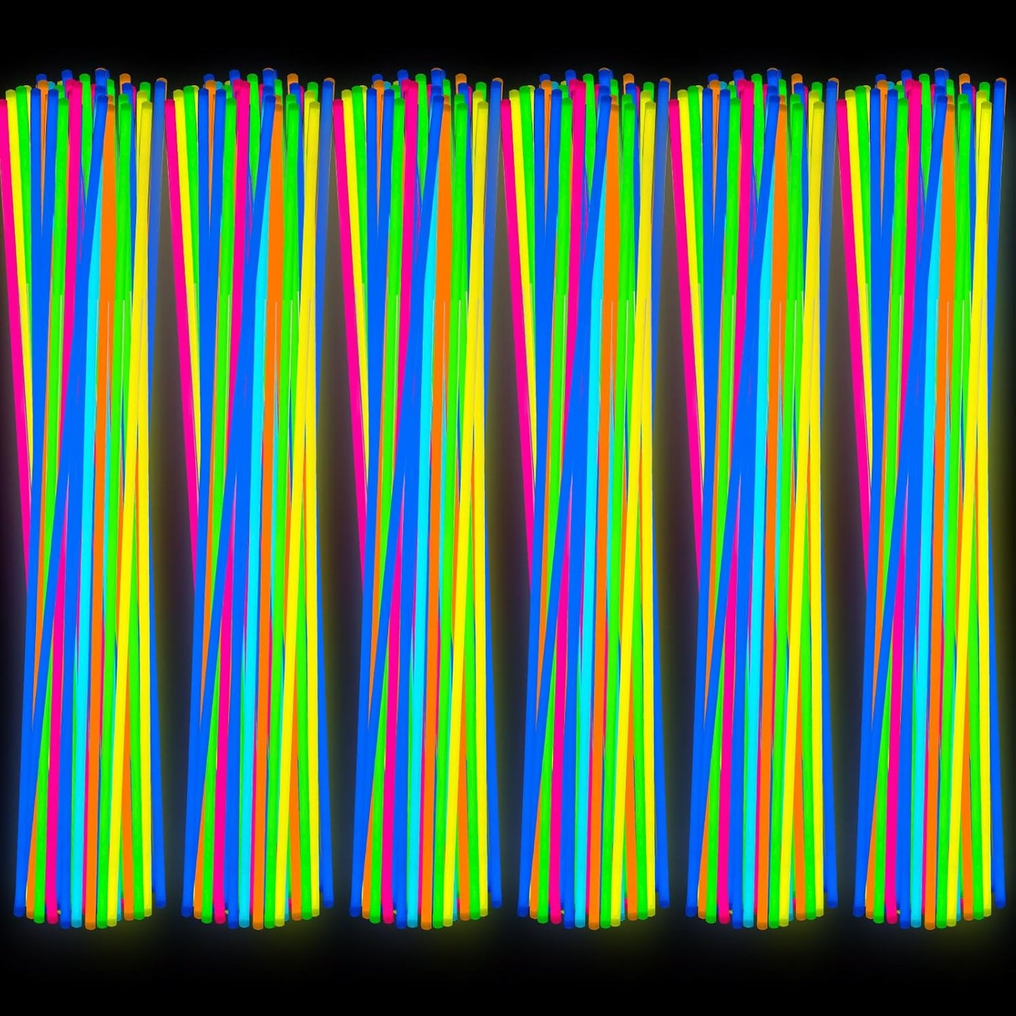 Deekin 22 Inch Glow Necklaces Bulk for Parties and Festivals