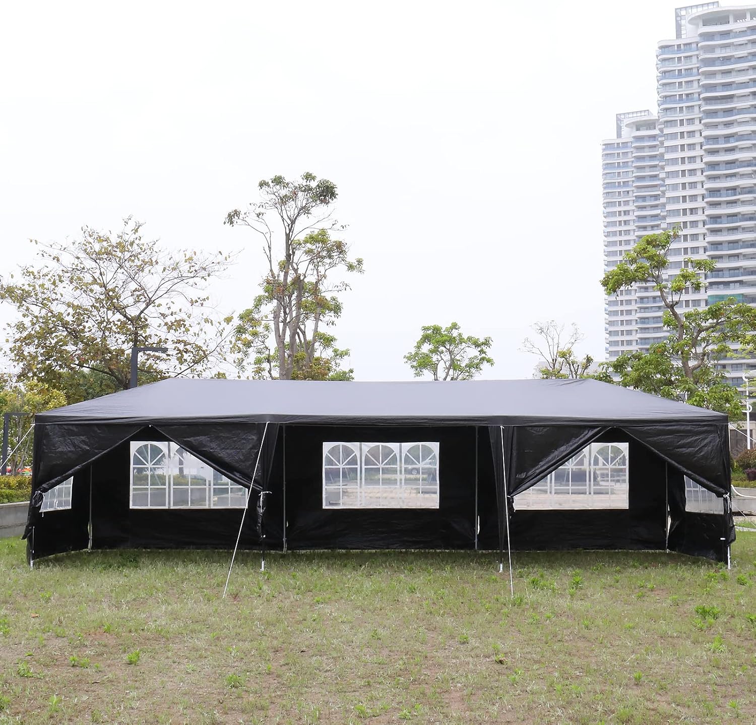10ftx30ft Heavy Duty Outdoor Party Tent with Removable Sidewalls