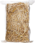 Natural Wheat Straw 5 LB Dry Straw Bale - Soft Bedding & Garden Mulch