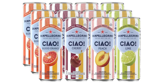 San Pellegrino Ciao 12 Pack Variety with 4 Delicious Flavors