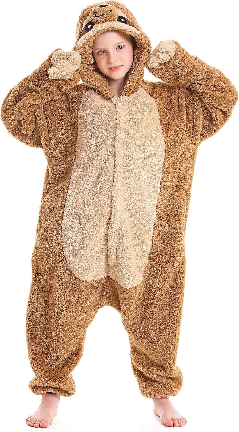 Kids Animal Pajamas Cosplay Costume for Halloween Fun