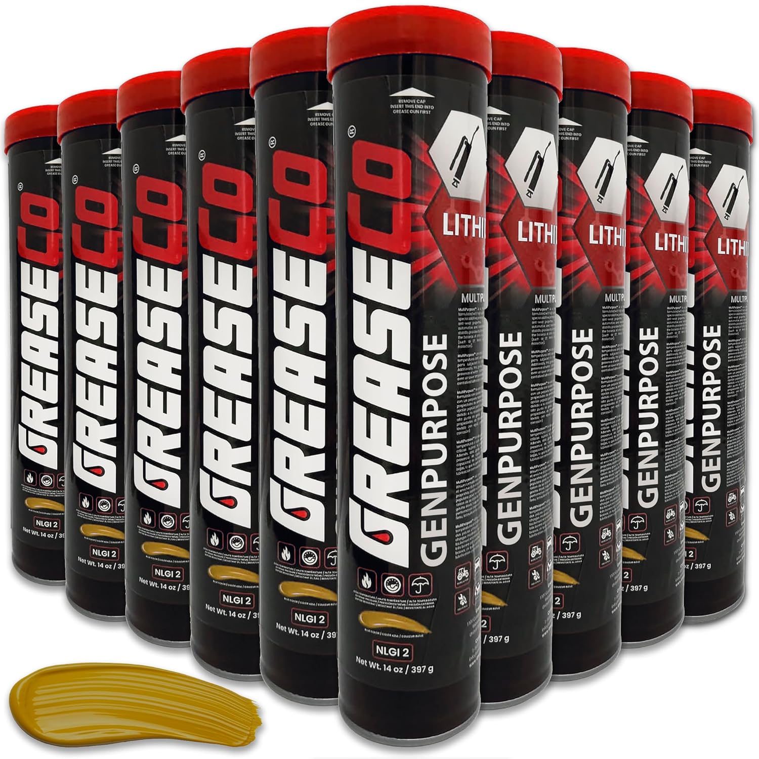 General Purpose Lithium Grease Tube for Automotive and Tractors