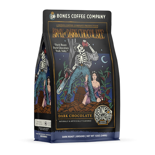 Bones Coffee Dark Chocolate Low Acid Beans