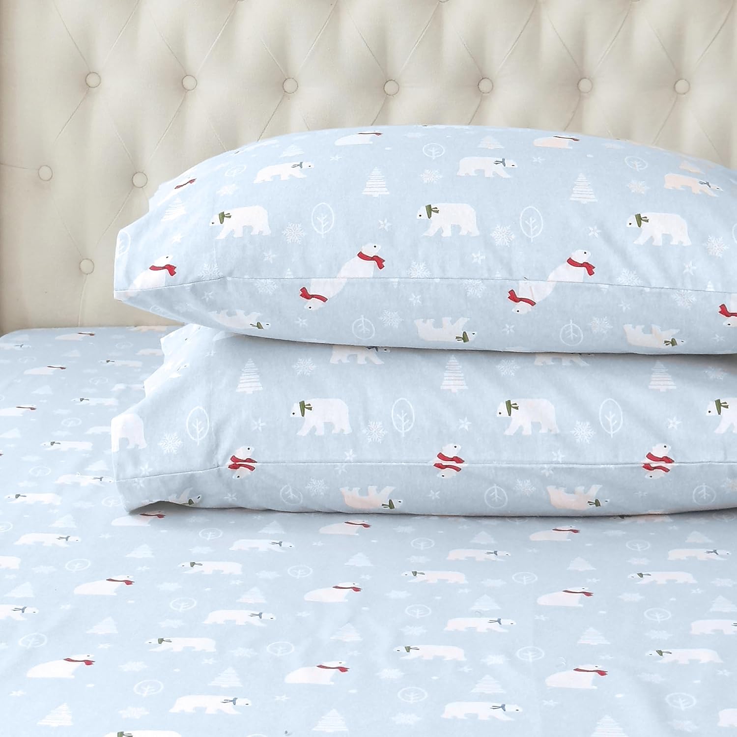 Elegant Comfort Ultra Soft Flannel Sheet Set for Cozy Nights