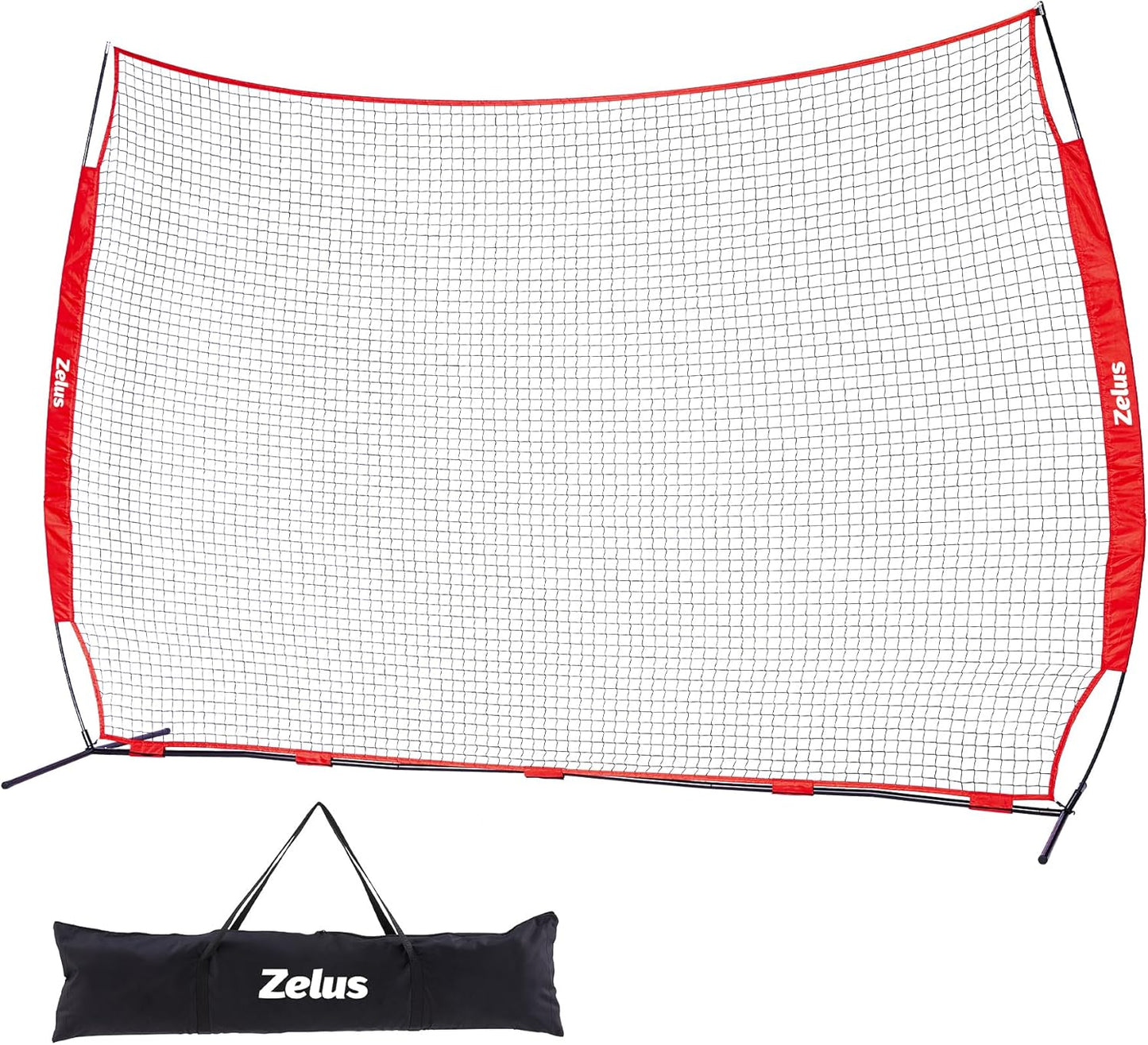 12x9ft Barricade Backstop Net for All Ball Sports Practice