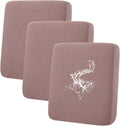 Waterproof Couch Cushion Covers for Pets 3-Pack, Camel - Non Slip Fit