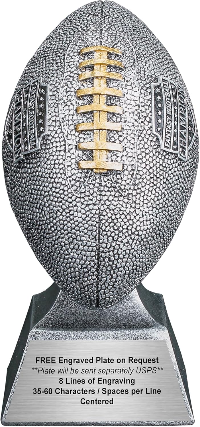 Fantasy Football Champion Trophy - Engraved Glory Awaits You