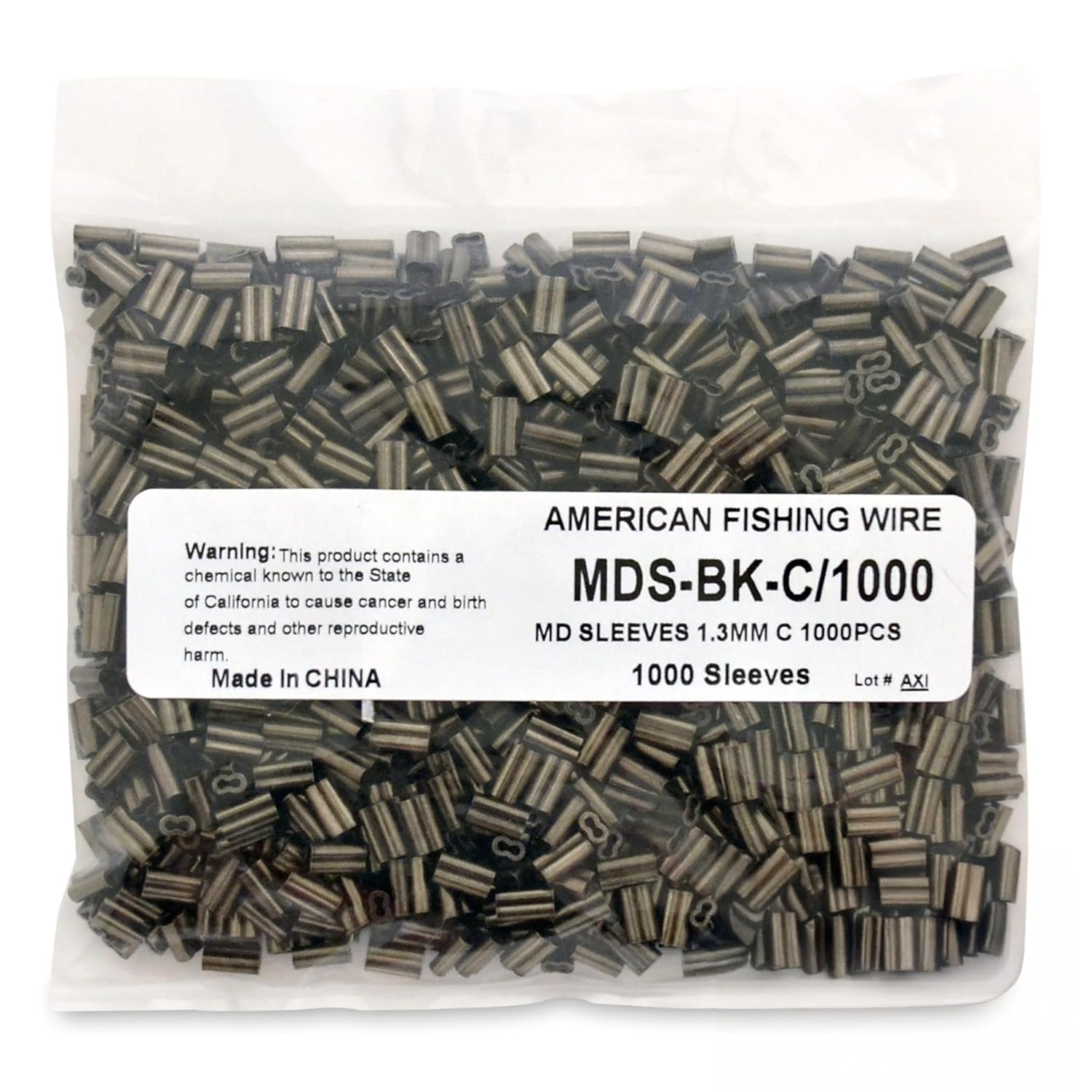 HI-SEAS Mini Double Barrel Copper Sleeves for Fishing Rigs