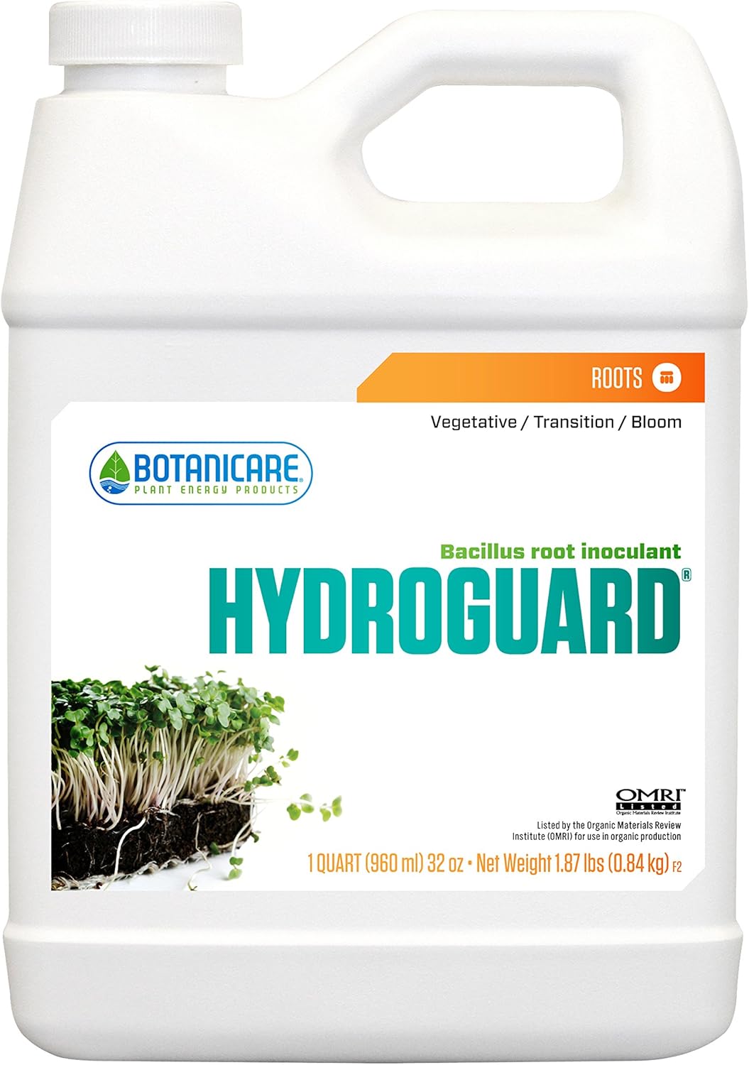 Botanicare Hydroguard Bacillus Root Inoculant for Hydroponics