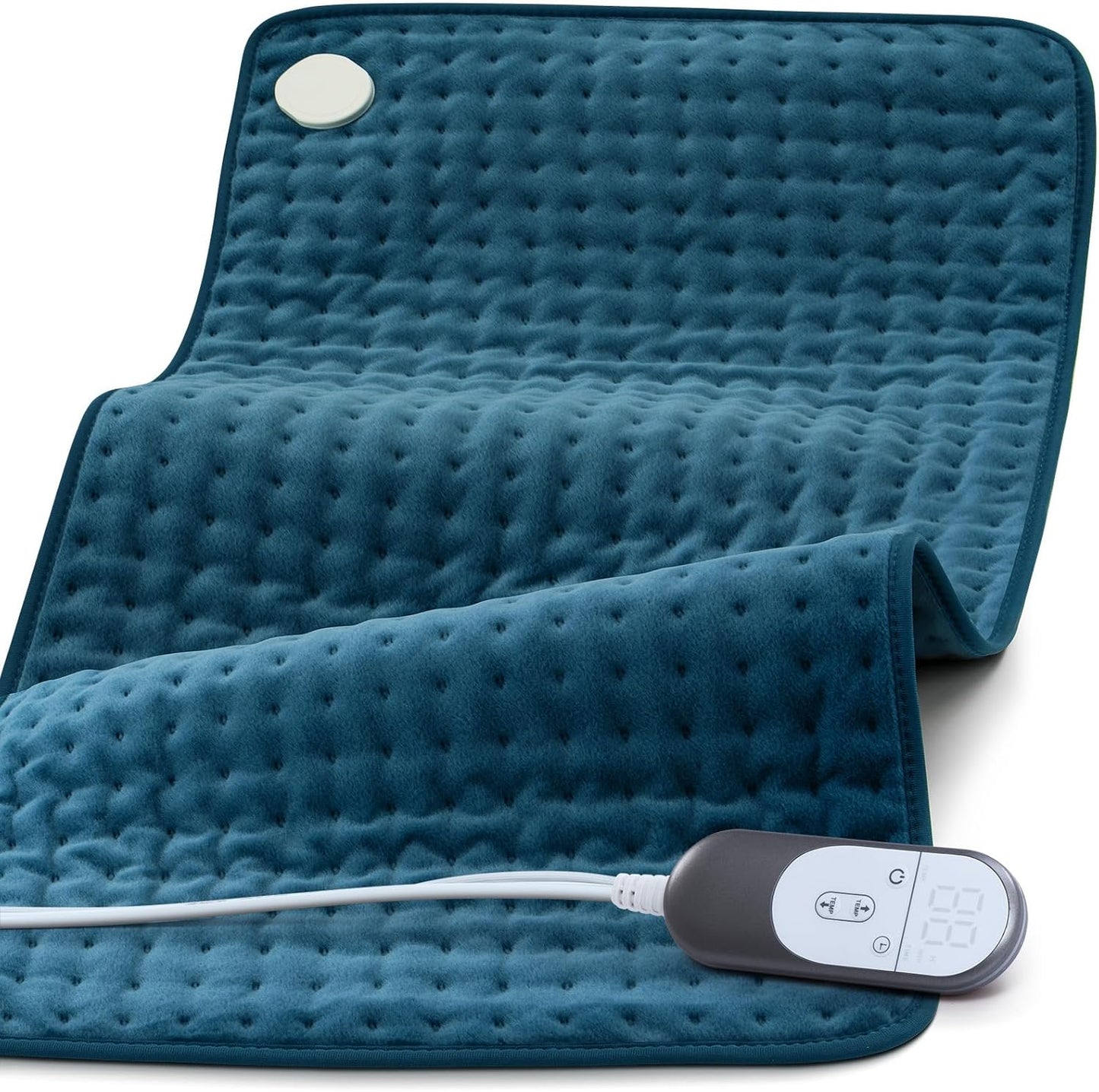 17x33 Heating Pad for Pain Relief with Ultra-Soft Microplush