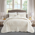 Oversized Bedspread Coverlet Set King Size - Lightweight Reversible