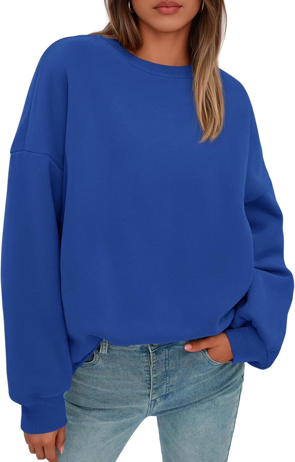 PRETTYGARDEN Oversized Crewneck Sweatshirt for Women 2025