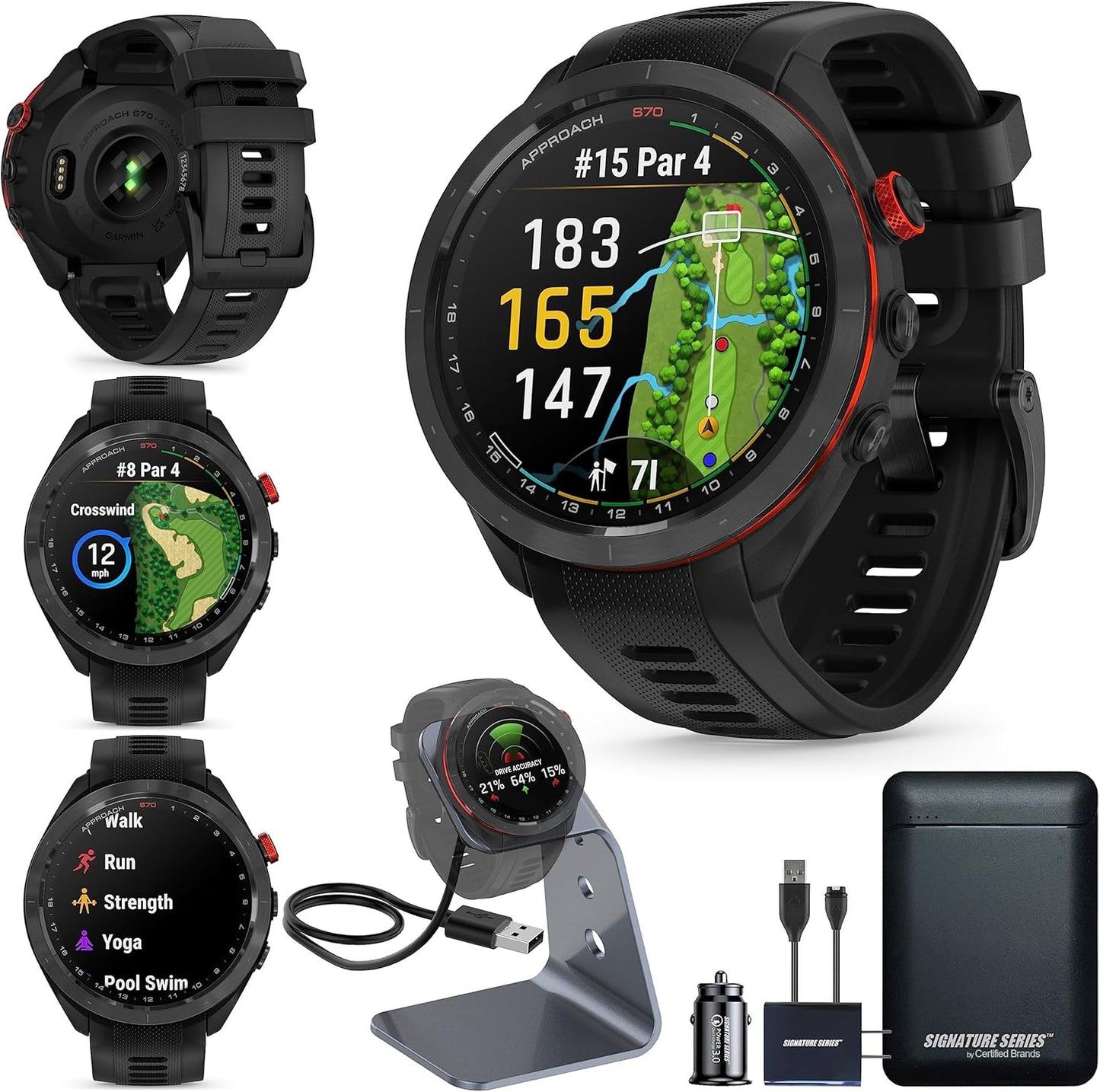 Garmin Approach S70 Golf Smartwatch - Elevate Your Golf Game!
