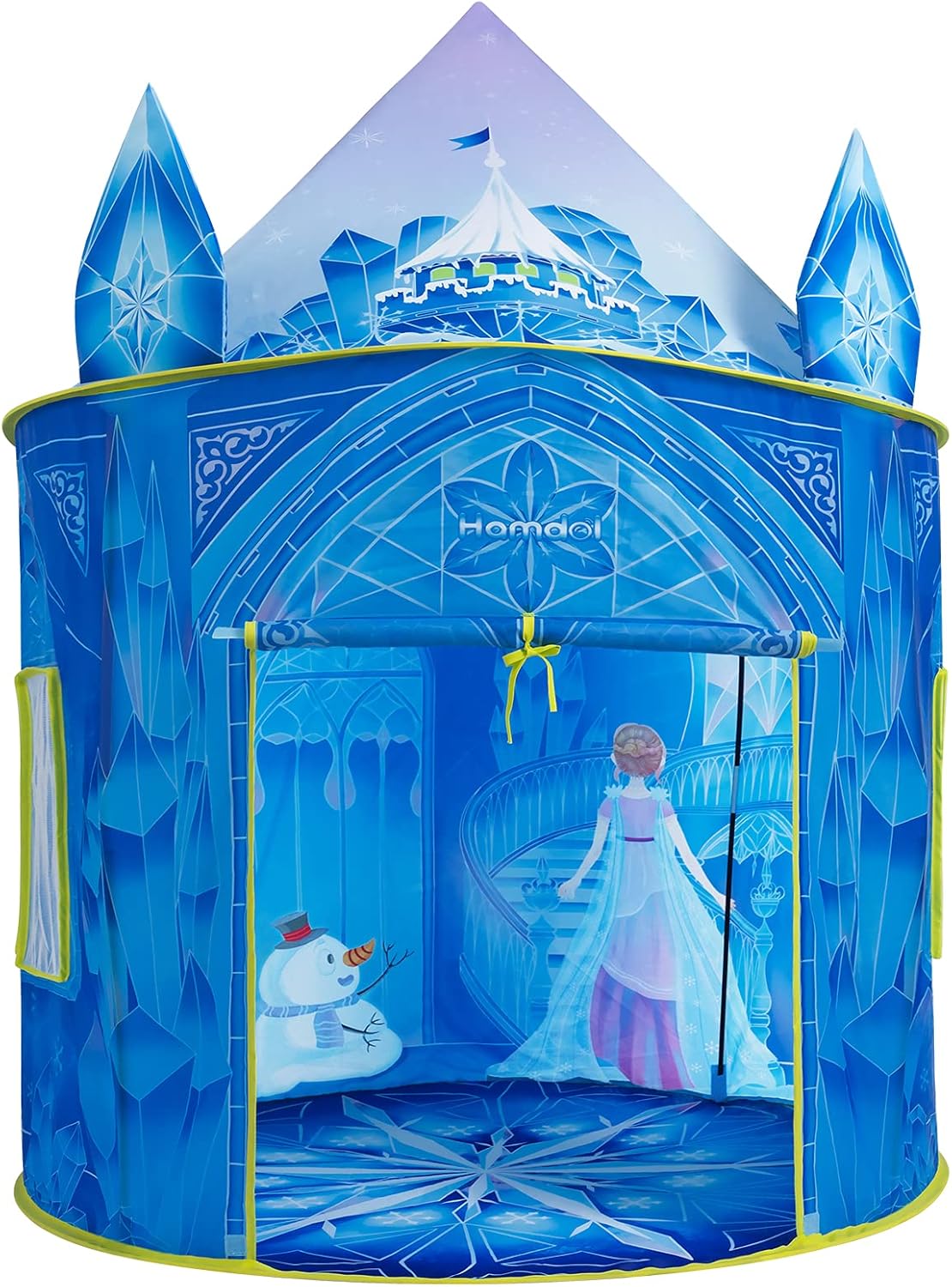 Magical Ice Castle Princess Play Tent for Girls - Portable & Spacious Dreamland