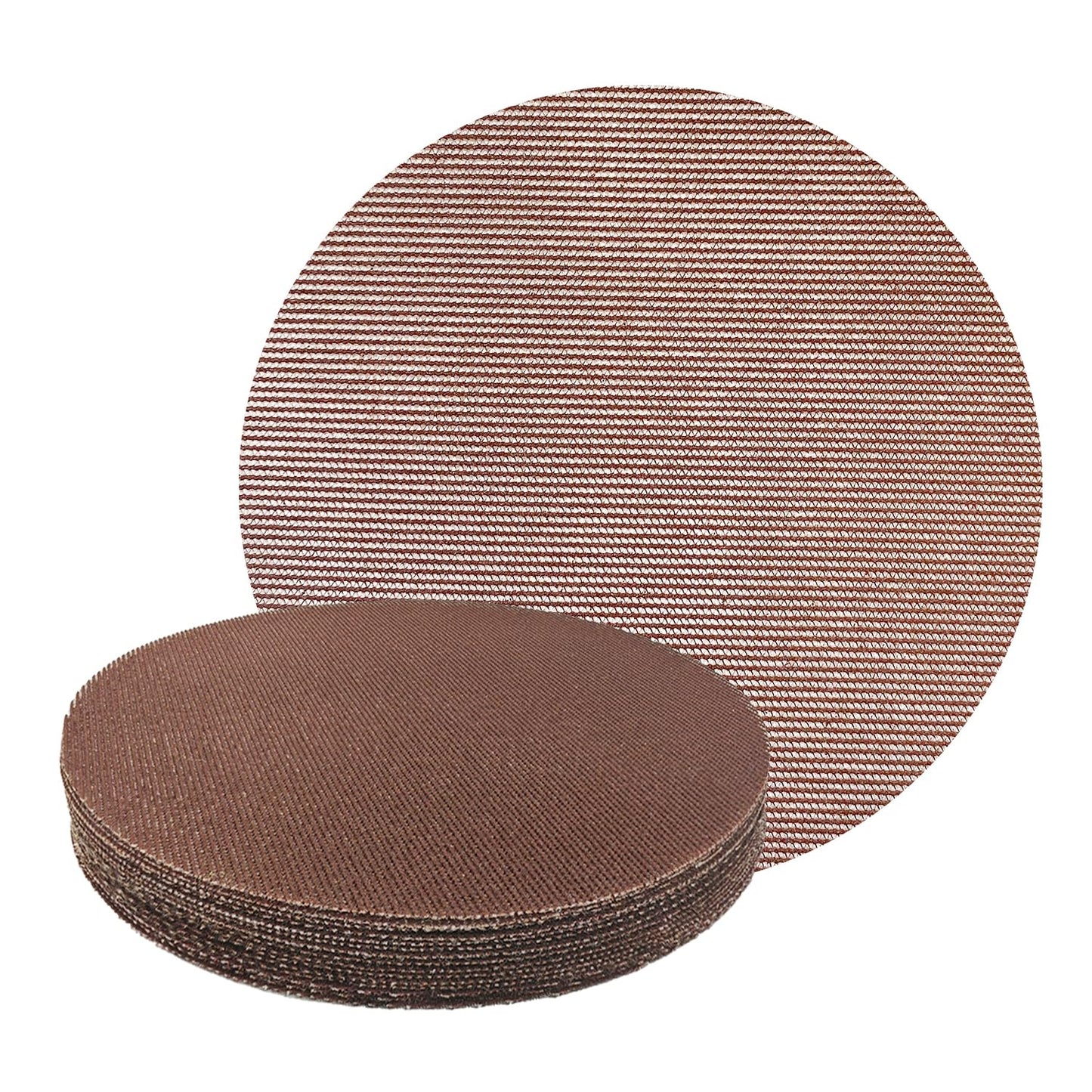 MAOKLA 25-Pc 9 Mesh Sanding Discs, 60-180 Grit - Low-Dust Drywall Sanding