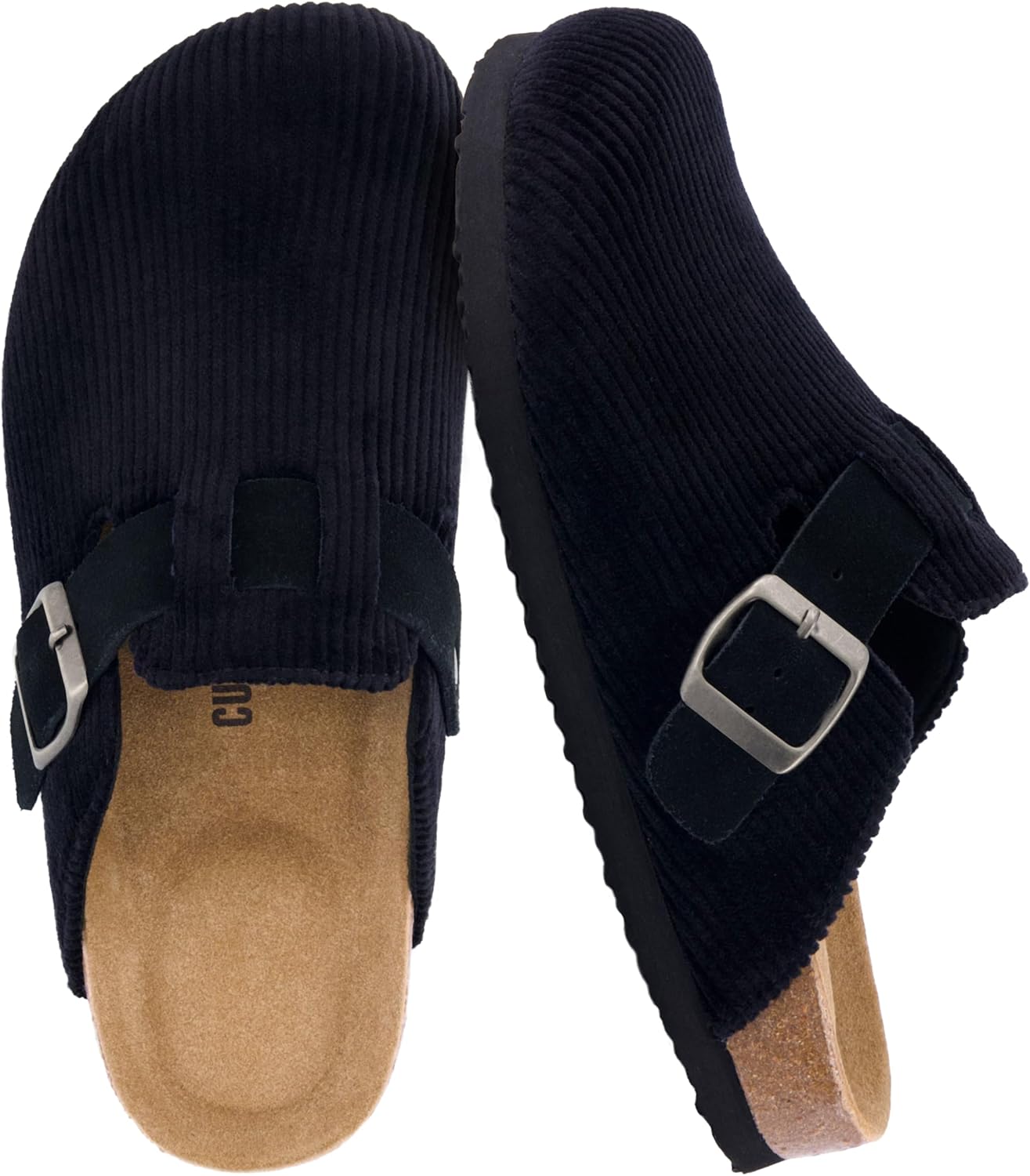 CUSHIONAIRE Hana Womens Clogs: Stylish Vegan Suede Slip-Ons