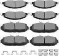 Ceramic Brake Pads Kits fit 2005-2010 Ford Mustang - Quiet, Long Life