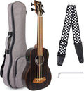 Electric Bass Ukulele Fretless 30in Baritone Bass Uke - Big Tone