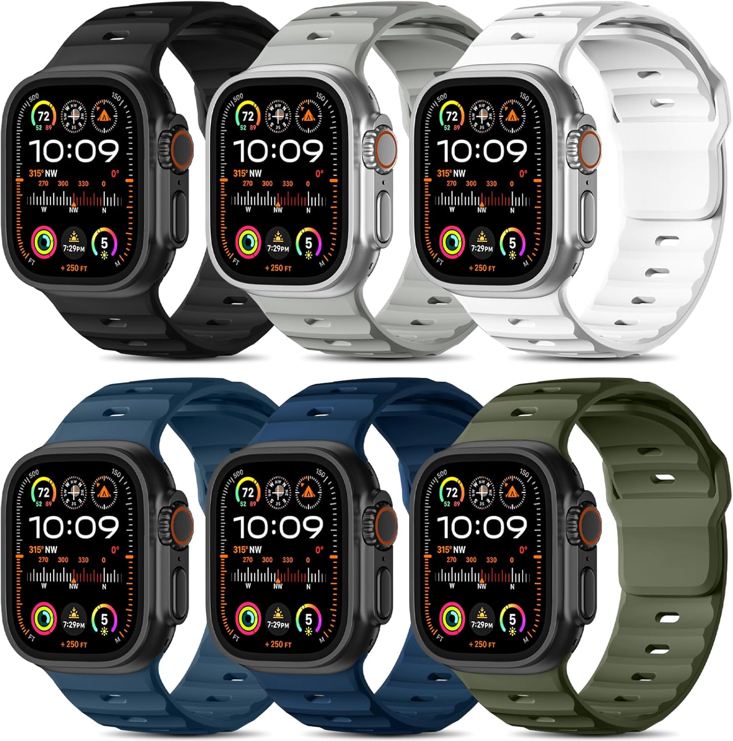 Waterproof Silicone Sport Band for Apple Watch