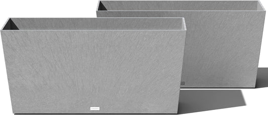 Veradek Pure Series Midori Trough Planter for Modern Decor