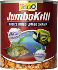 Tetra JumboKrill Freeze-Dried Jumbo Shrimp 14 Ounces - Color Boost
