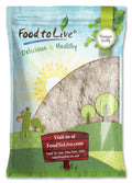 Food to Live Barley Flour 6 lb Fine Powder - High Fiber Baking Flour